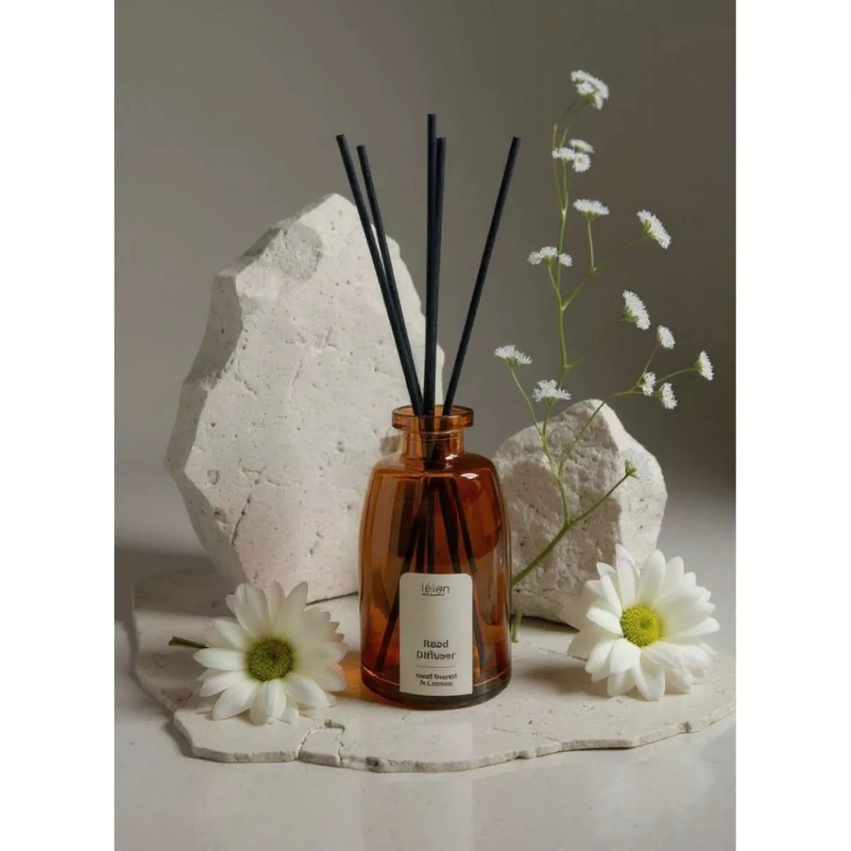 Reed Diffuser with Sticks Reed Diffuser with Sticks Handmade Home Perfume Lieon
