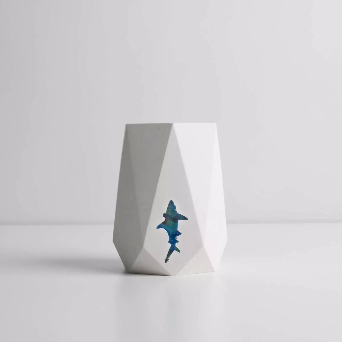 ECO Blue Εξάγωνο Δοχείο ECO Blue Εξάγωνο Δοχείο Χειροποίητες Δημιουργίες λήιον